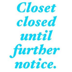 Temporarily closed babes.